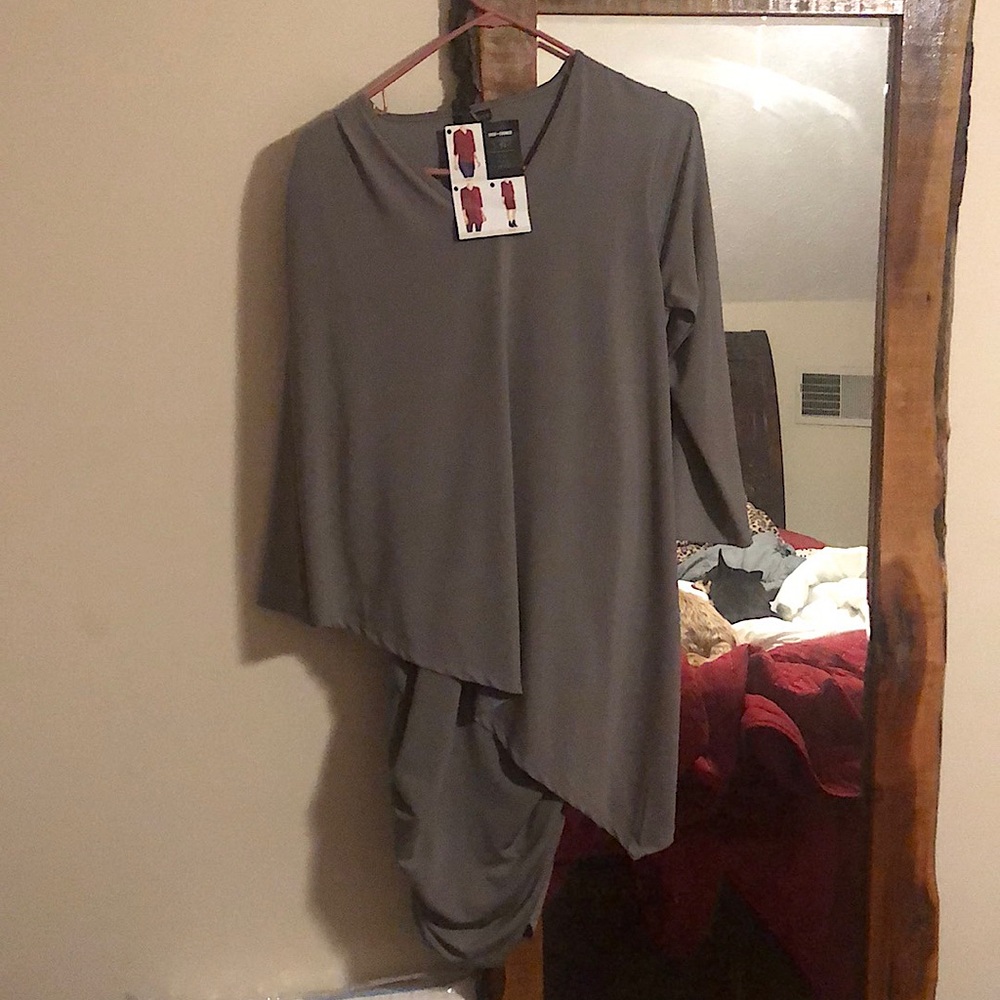 Coco + Carmen Dress - 3 in 1Toptunicdress in Dark Grey. Brand new with tags